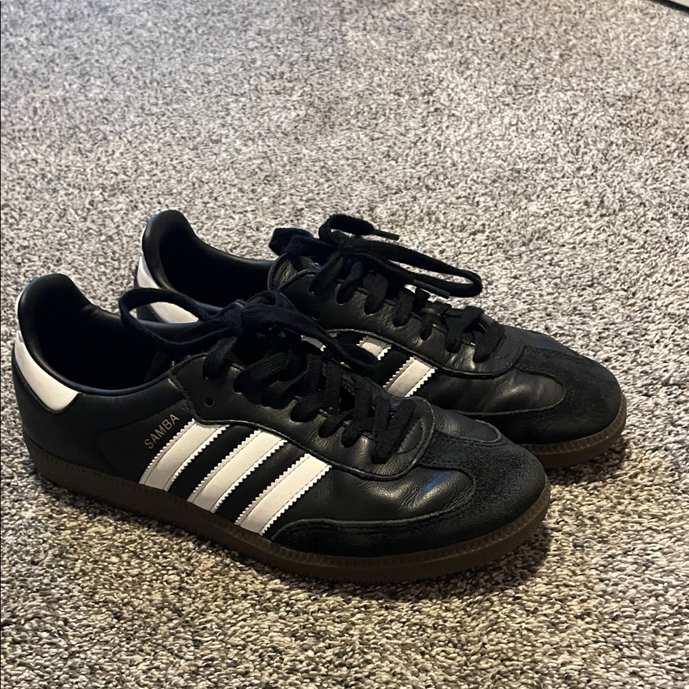 Adidas Samba Black and White Sneakers